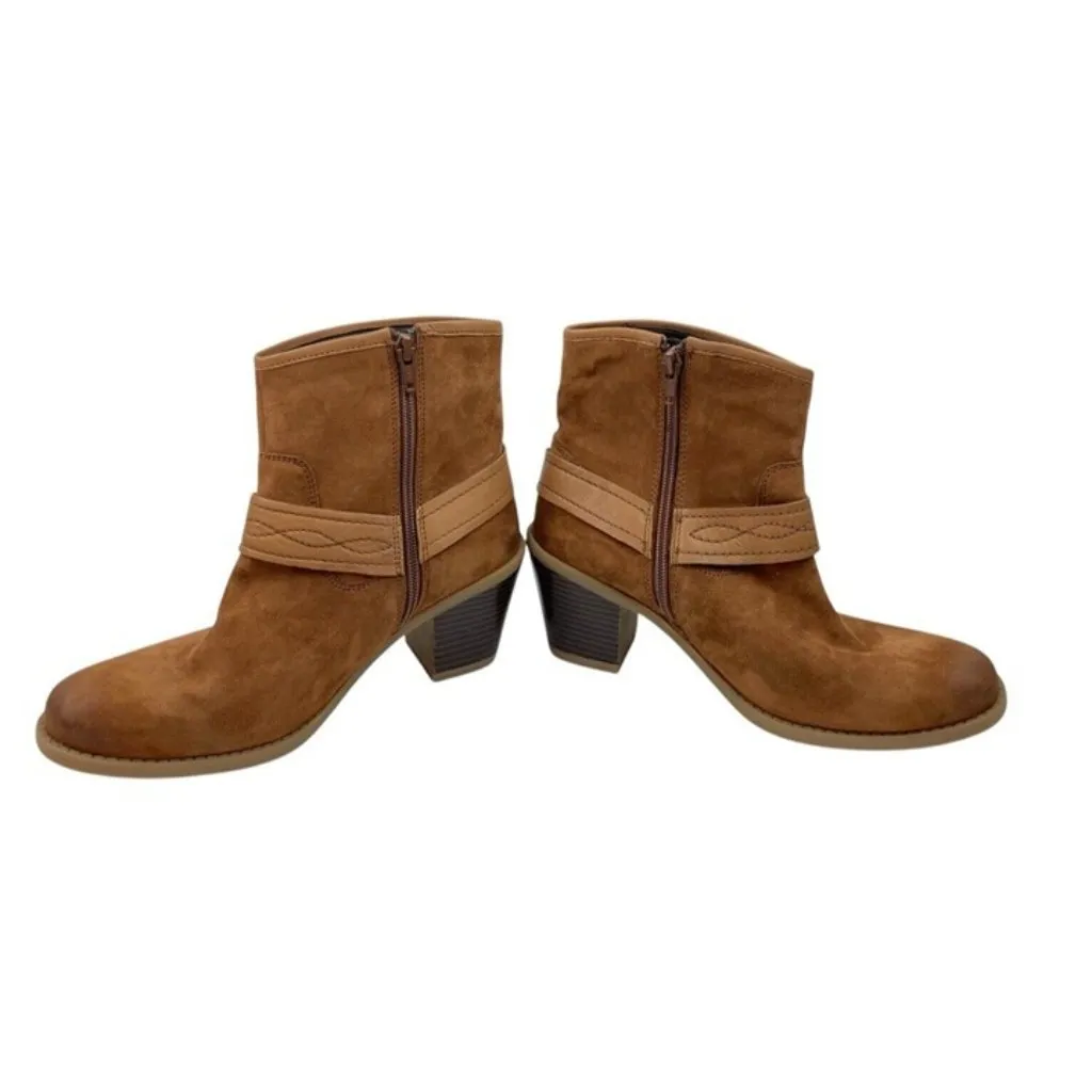 *Earth Lina Arlington Boots Womens 8.5 Brown Leather Western Cowgirlcore Festiva - Image 11