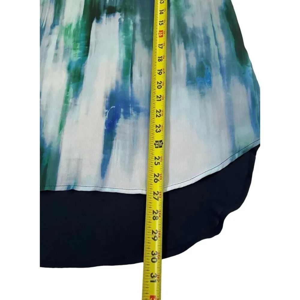 Lane Bryant Women Plus Size 14/16 Blue Blouse Shirt NWT 27-128 - Image 7