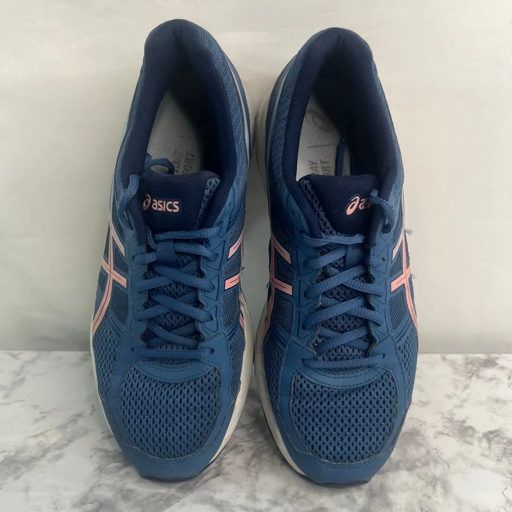 Asics Gel Contend 4 Blue and Pink Women's Shoe Size 10 #325 - Image 6