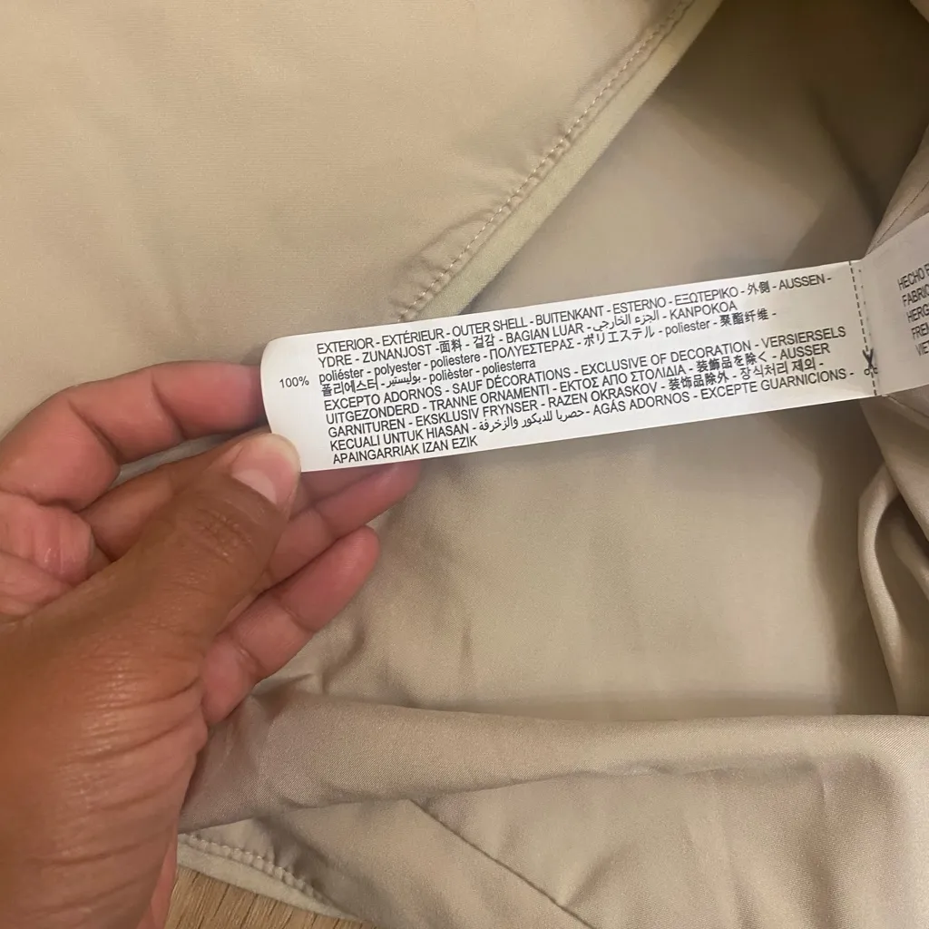 Zara Women's Tan Puffer Jacket - Image 6