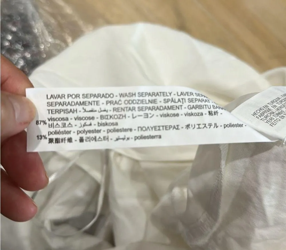 Zara off-white Belted Wrap Jumpsuit BLOGGERS
FAV! NWT - Image 15