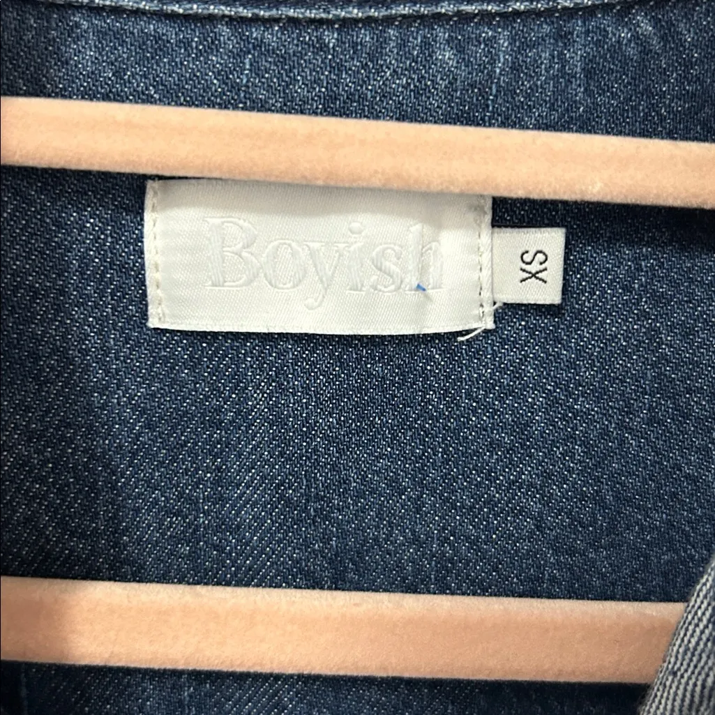 Boyish Troy Denim Utility Coveralls Jumpsuit - Image 7