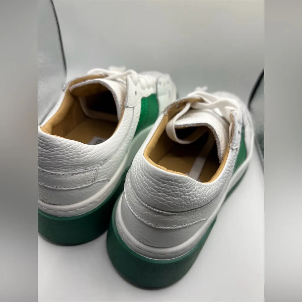 Steve Madden Joey White/green Womens Shoes  Sneakers sz 7 - Image 7