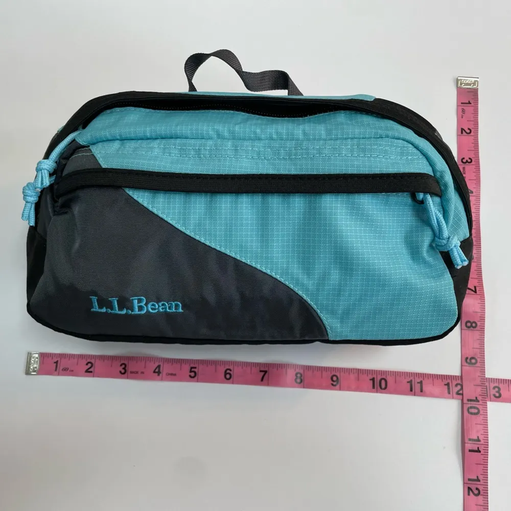 L.L. BEAN Belt Hip Waist Crossbody Bum Bag Fanny Pack Outdoor Travel Hiking - Image 7