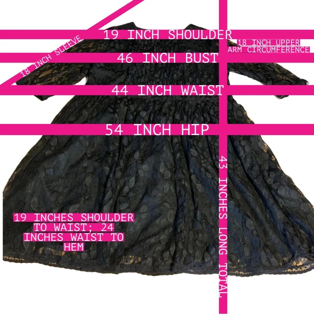 Eshakti  BLACK LACE SHEATH MIDI DRESS (24W) - Image 12