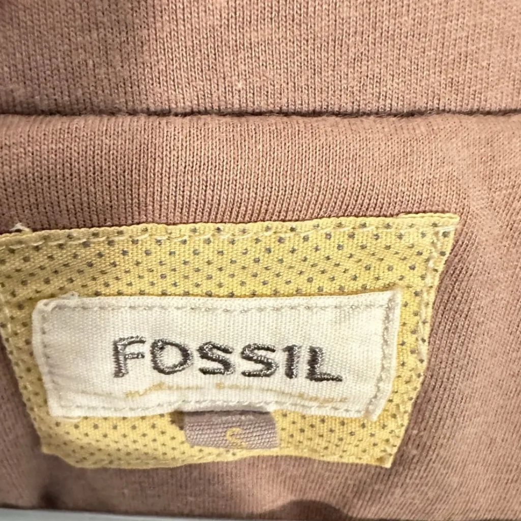 Fossil  Women's Tan Hooded Jacket sz S - Image 2