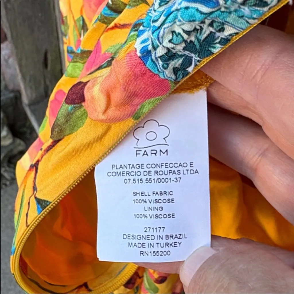 NWT Anthropologie Farm Rio Anjou Maxi
Dress Size 2 Petite Retail $240.00 - Image 15