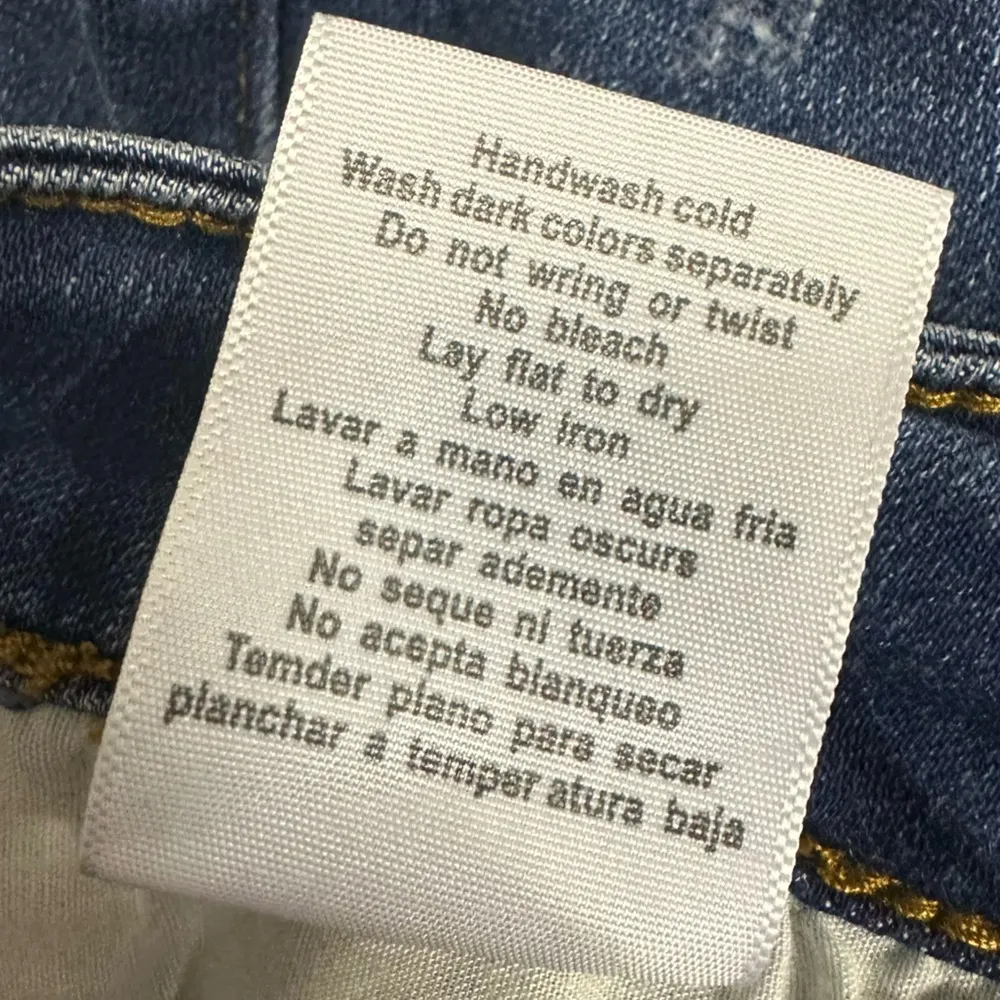 Judy Blue Raw Frayed Hem Flare Fit Medium Wash Denim Blue Jeans Size 9 or 29 - Image 13