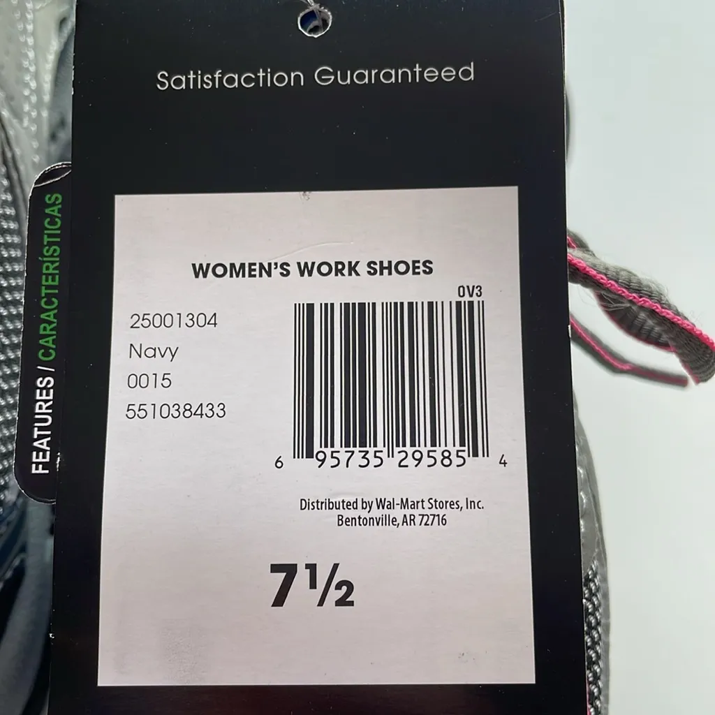 Brahma Sarah Steel Toe Shoes 7.5 NEW Pink - Image 6