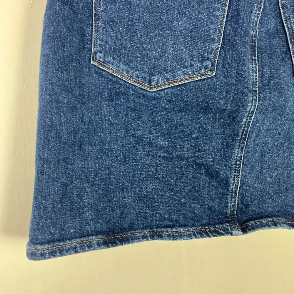 J. Crew Factory Denim Mini Skirt Jean Size 10 EUC T2829 - Image 10