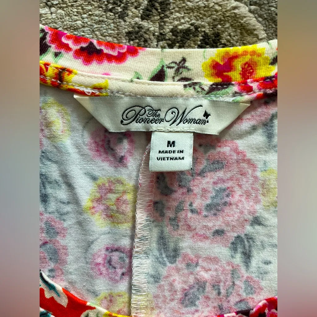 Cute comfy casual dress 🌺🌻 Red Size M - Image 6