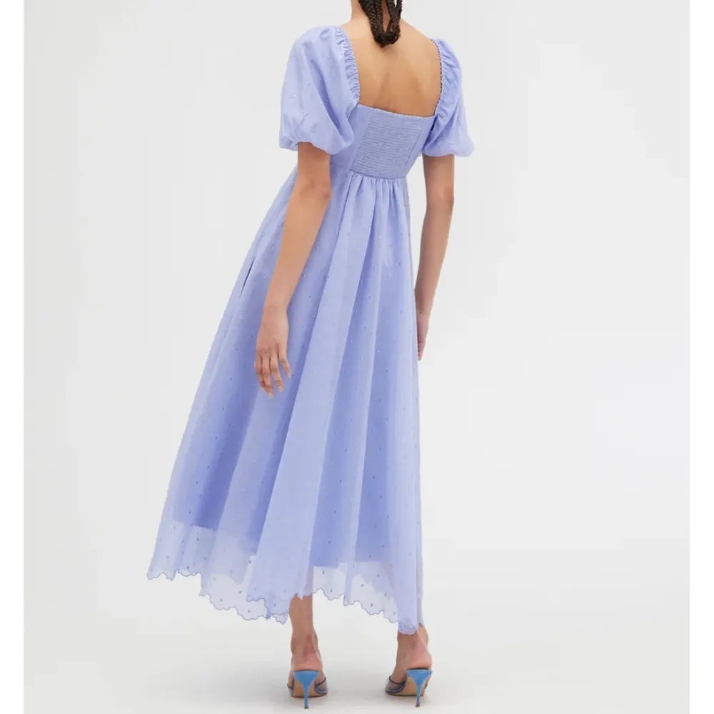 NEW Hill House The Matilda Dress in Hyacinth Organza Dot Size XS - Image 4