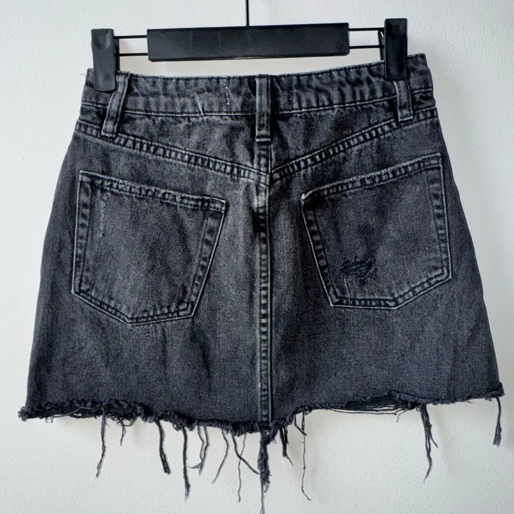 We the free Black Denim Skirt - Image 2