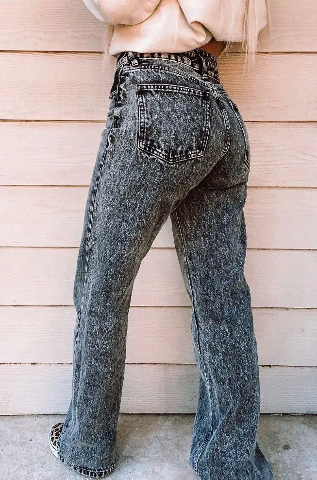 KanCan USA Black Acid Wash Jeans - Image 2