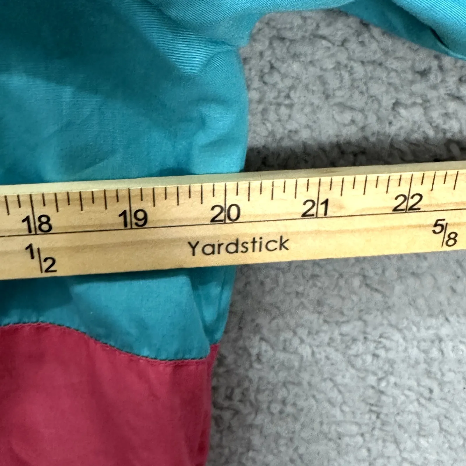 Vintage 80s Colorblock Windbreaker Jacket 12 Rainbow Striped Retro Track Preppy - Image 8