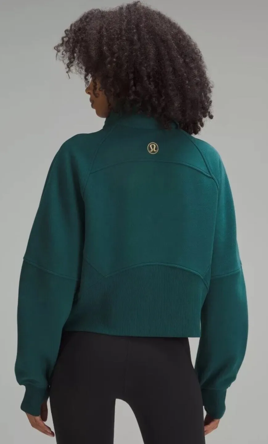 Scuba Oversized Funnel-Neck Half Zip - Image 2