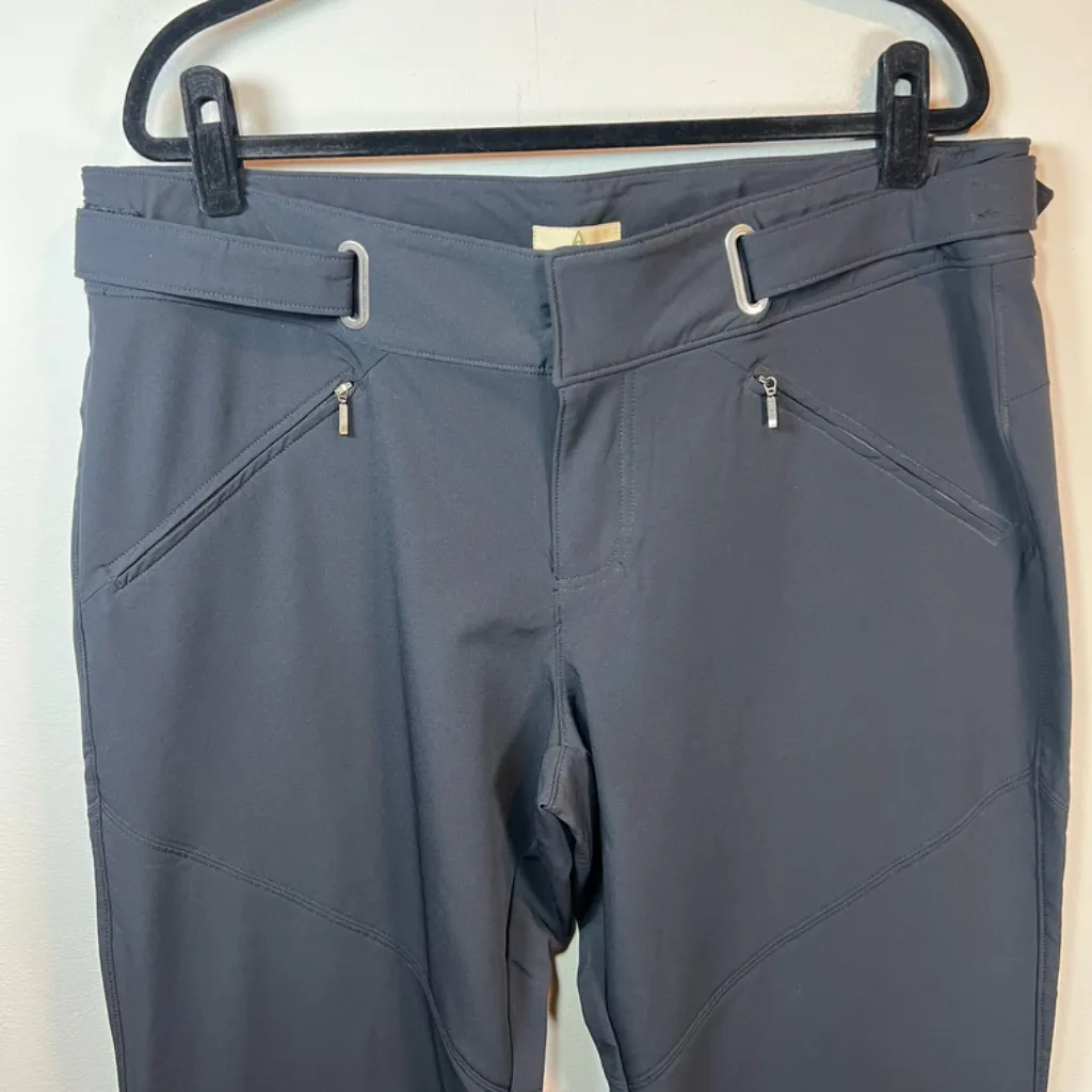 Ascend Soft Shell Pants Black Velcro Waist Stretch Outdoors Gorpcore NEW Size 18 - Image 2