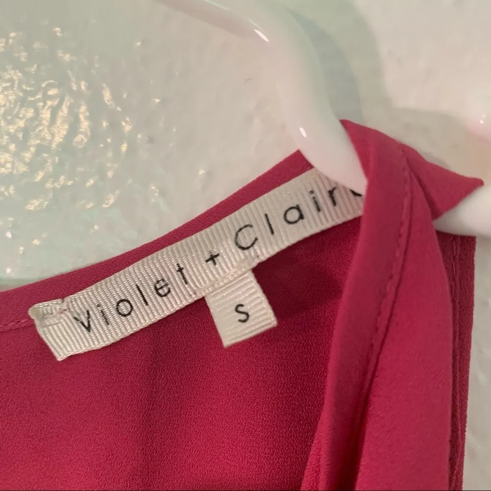 Violet & Claire Sleeveless Swing Blouse Pink - Image 11