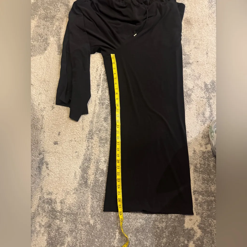 Women’s black Tahari Wide Leg Romper - Image 7