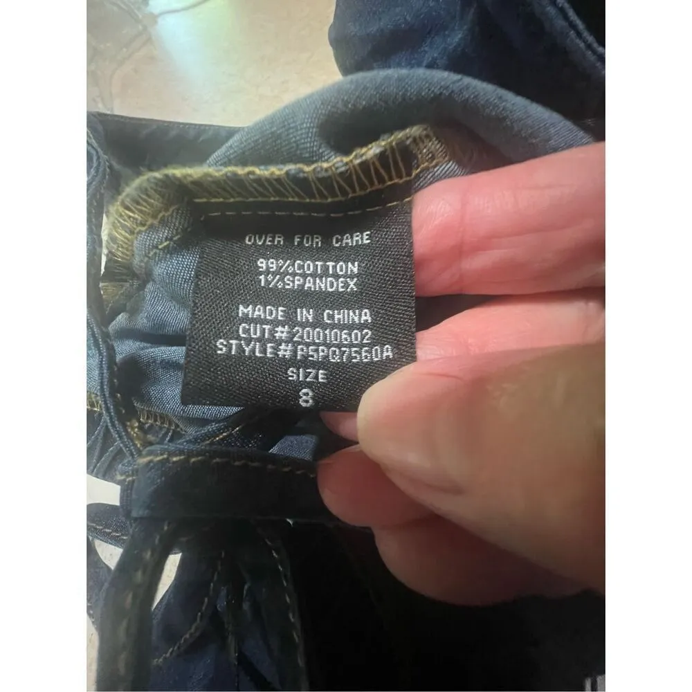 Premier Amour Camisole Jumpsuit Sz 8 NWT Blue - Image 3