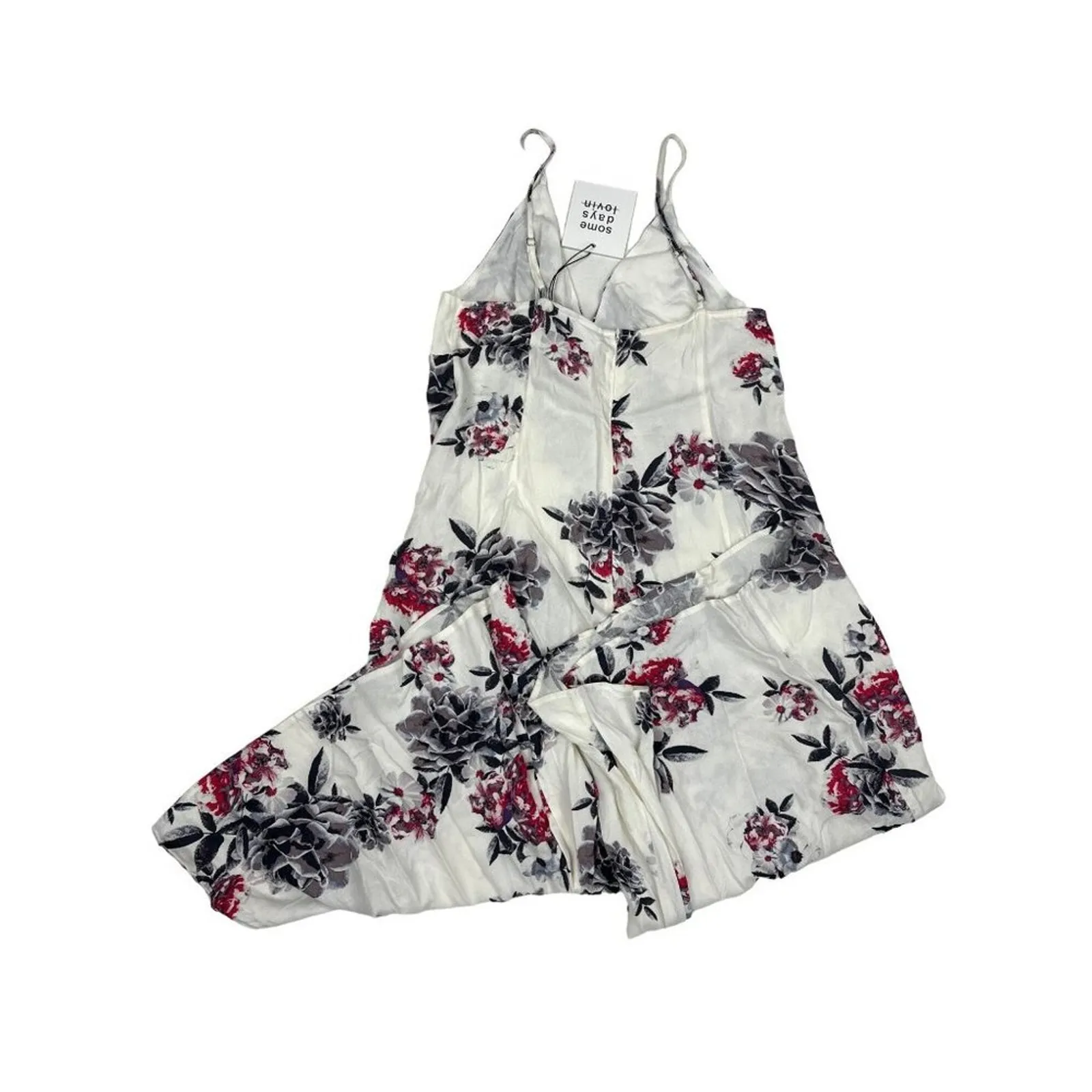 Some Days Lovin - Mary May Floral Print Midi Jumpsuit in White - Image 3