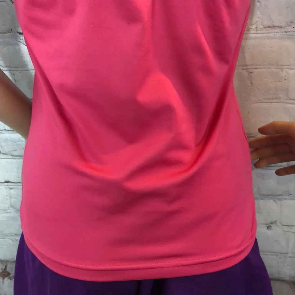 Athleta Cross Back Workout Tank With Bra Shelf Medium - Image 8