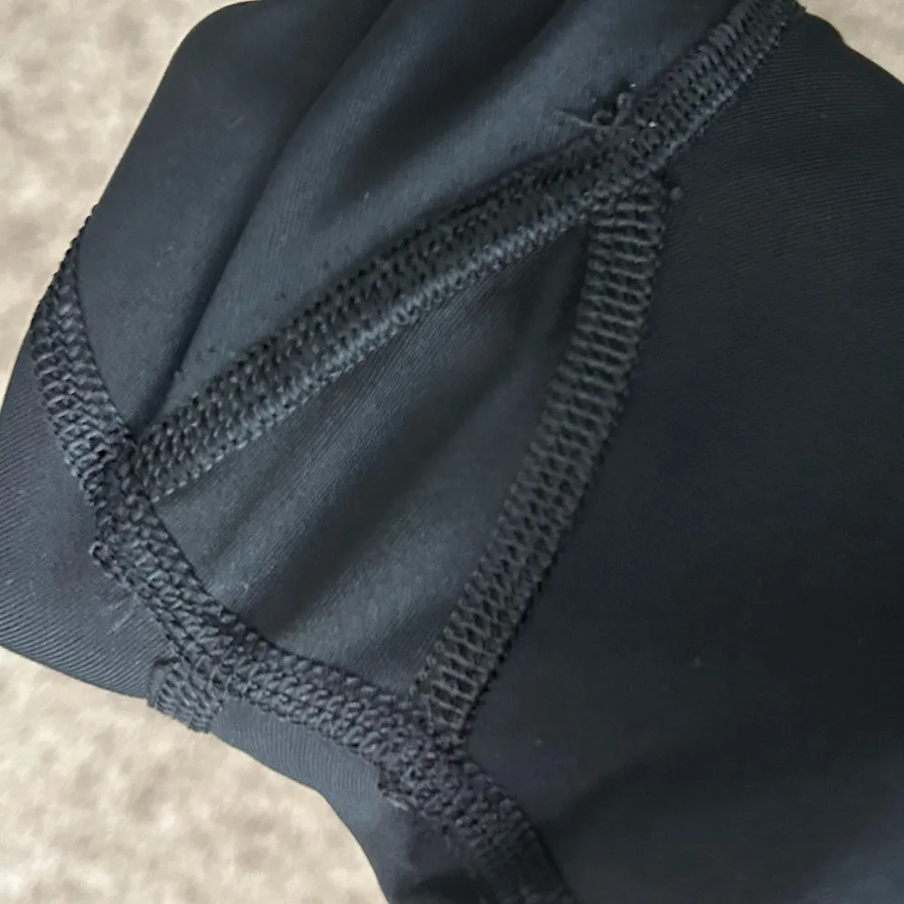 Collective black and white 1/4 zip tennis dress with built in shorts Sz M - Image 5