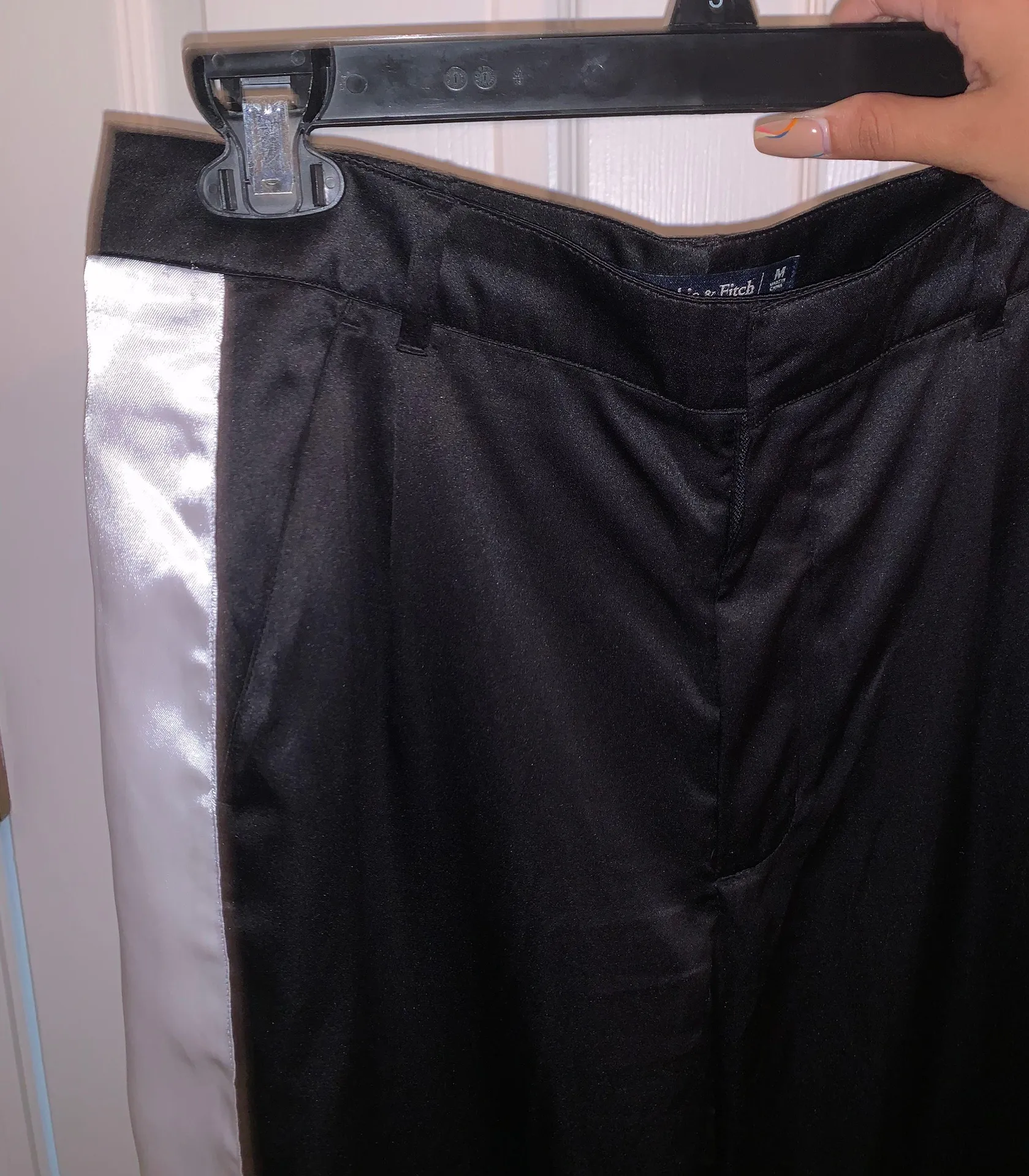 Black Wide Leg Pants - Image 3