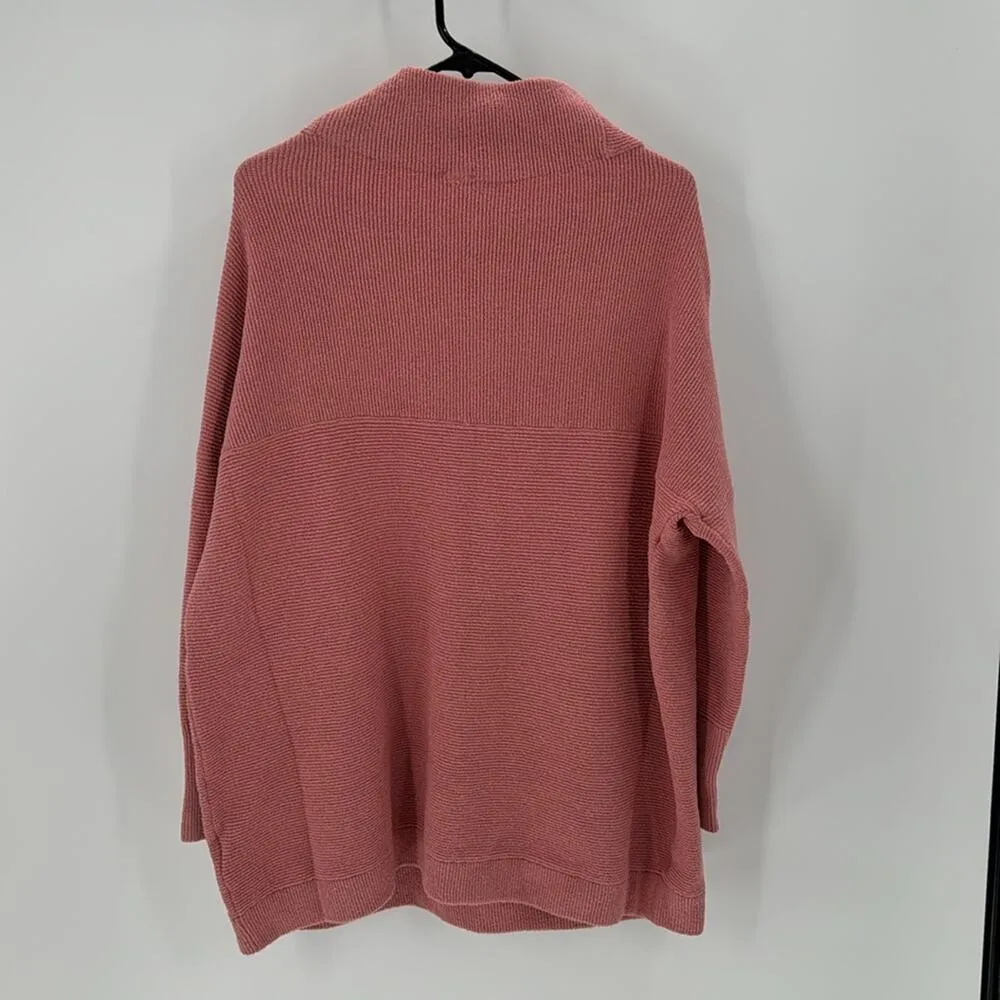 FP Movement  Ottoman Slouchy Sweater sun sand oversized longline textured size s - Image 3