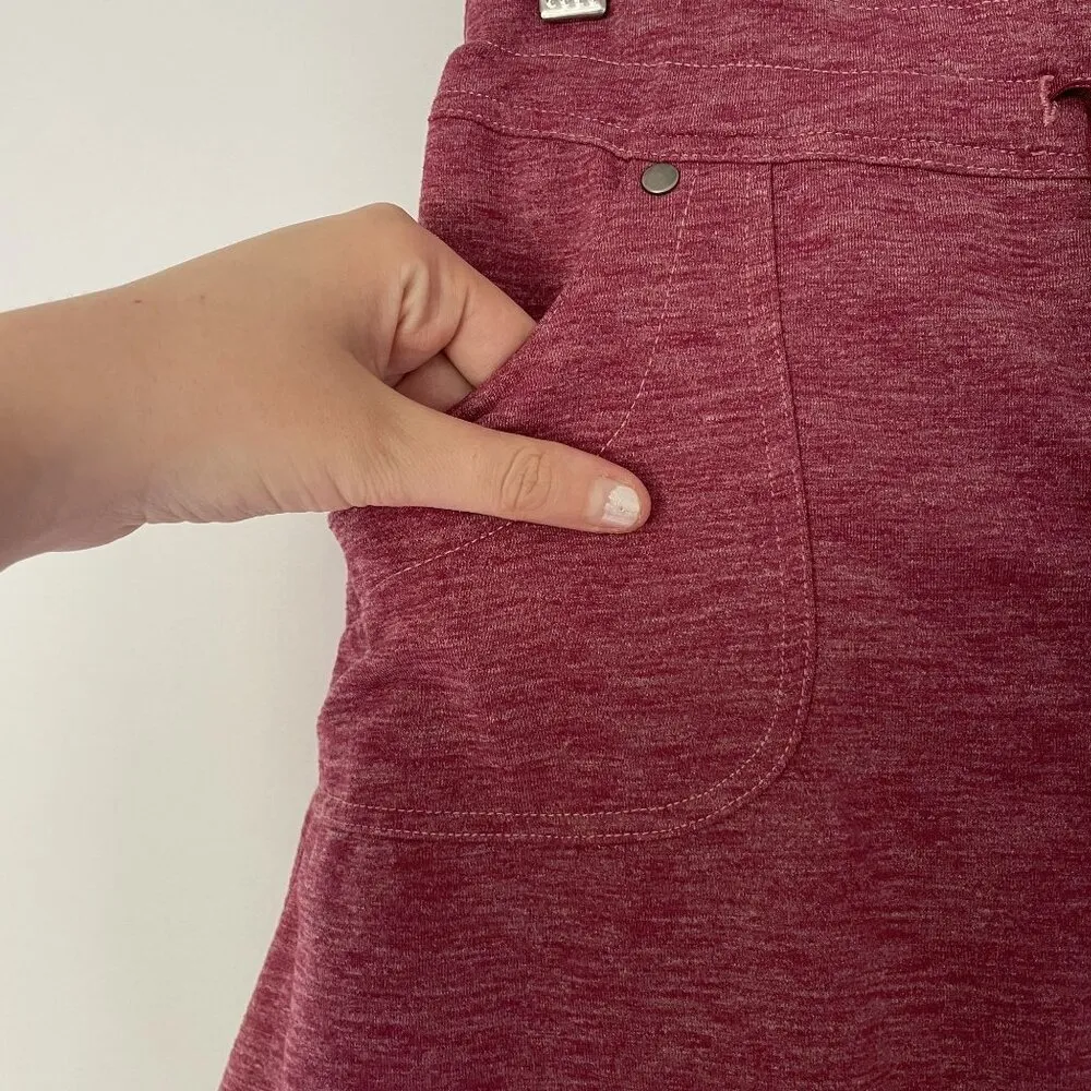 Kuhl pink women's size XS miniskirt tennis sports shorts attached pockets summer - Image 4