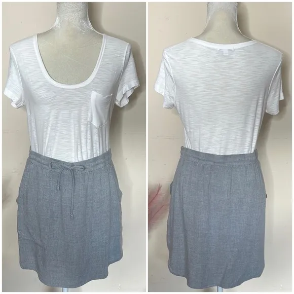 Cloth & stone • drawstring skirt - Image 4