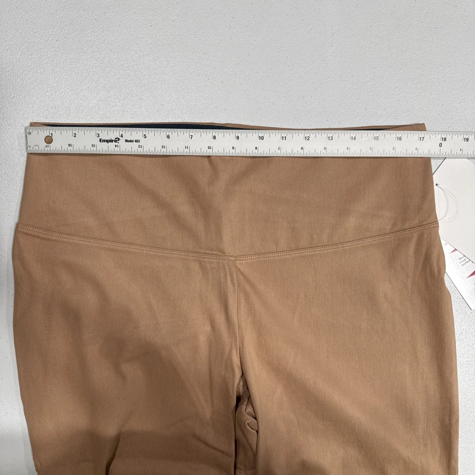 Women with Control St. Tropez Twill Ankle Pants Champagne Sugar 18 Plus A510320 - Image 9