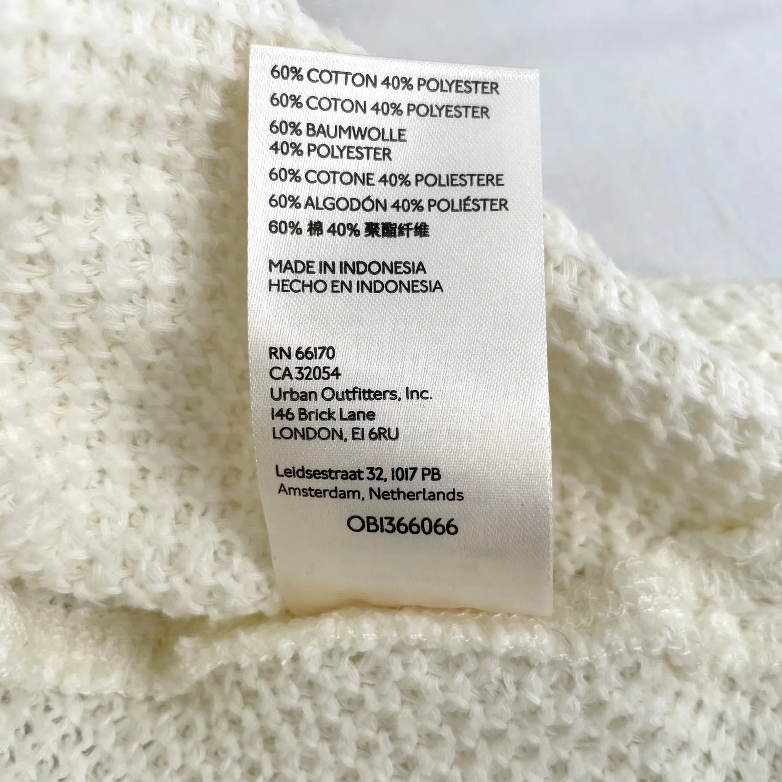 Free People Oversized Cozy Sweater Frenchnilla Cream She’s A Keeper Size M - Image 12