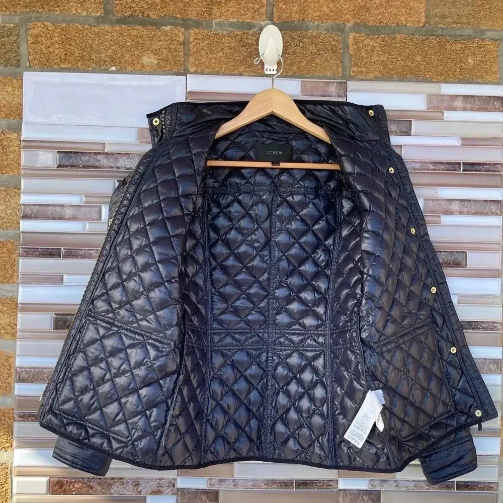 JCrew | Shiny Downtown Field Puffer Jacket XS - Image 9
