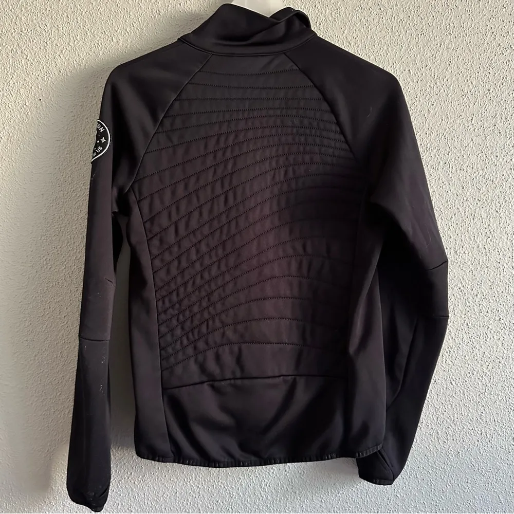 Peloton x Craft Black Quilted Long Sleeve Jacket Size Small - Image 3