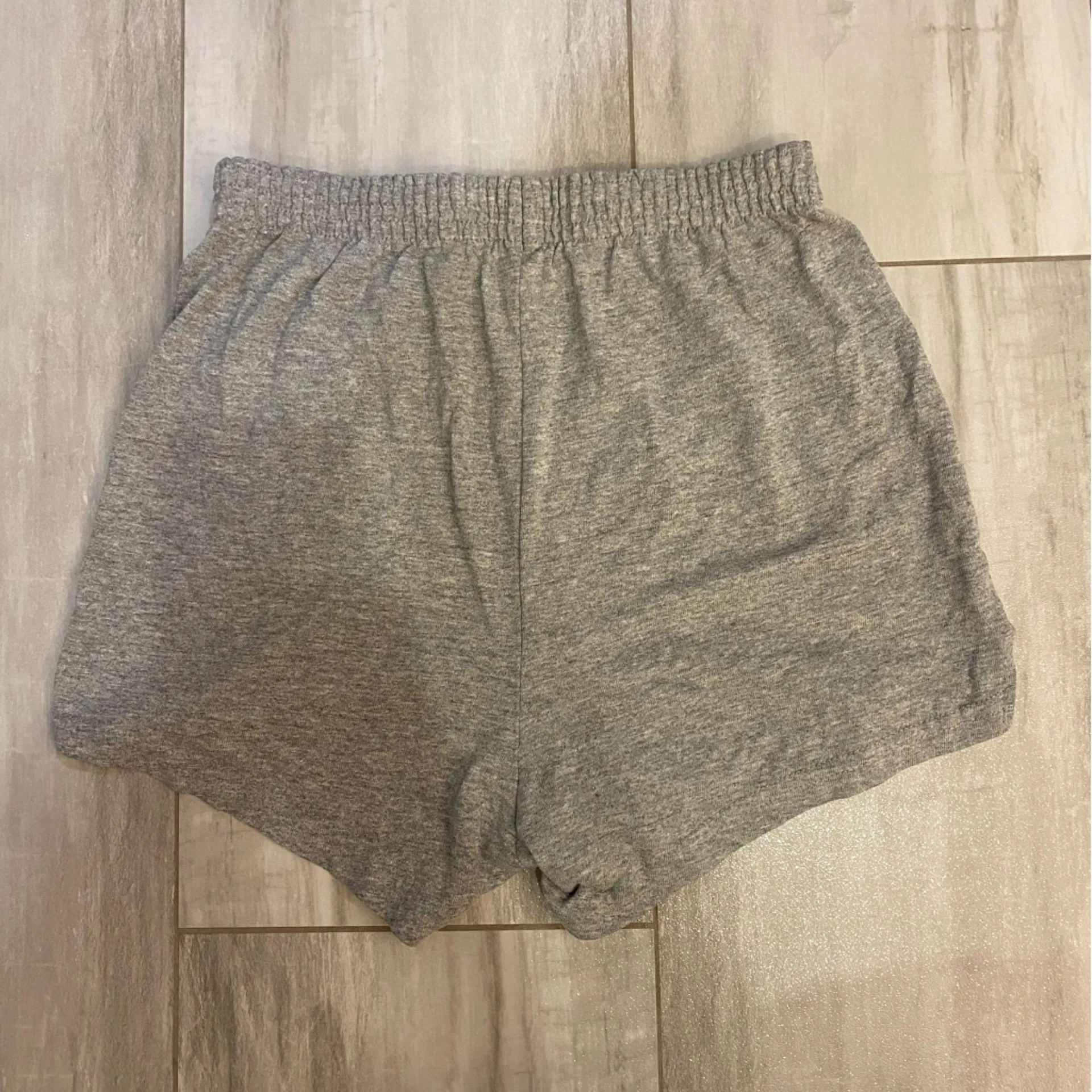 Bundle of Purple, Gray and Black Vintage Knit Soffe Athletic Cheerleading Shorts - Image 5