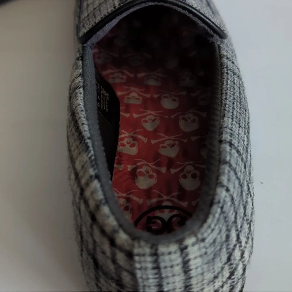 G/ FORE LEATHER & WOOL FABRIC WOMEN'S SHOES B17A Black Size 9.5 - Image 6