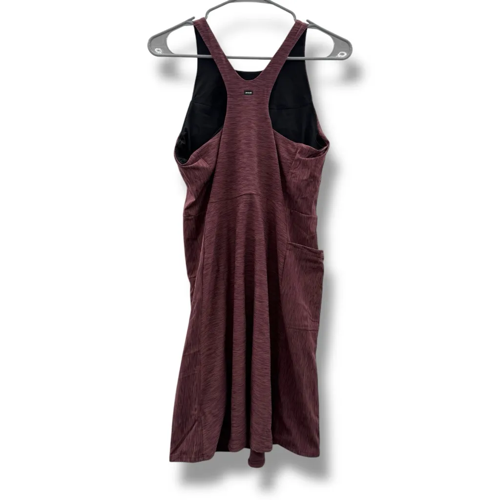Prana Kimble Sleeveless Strappy Back Athletic‎ Dress in Flannel Heather Sz M NEW - Image 6