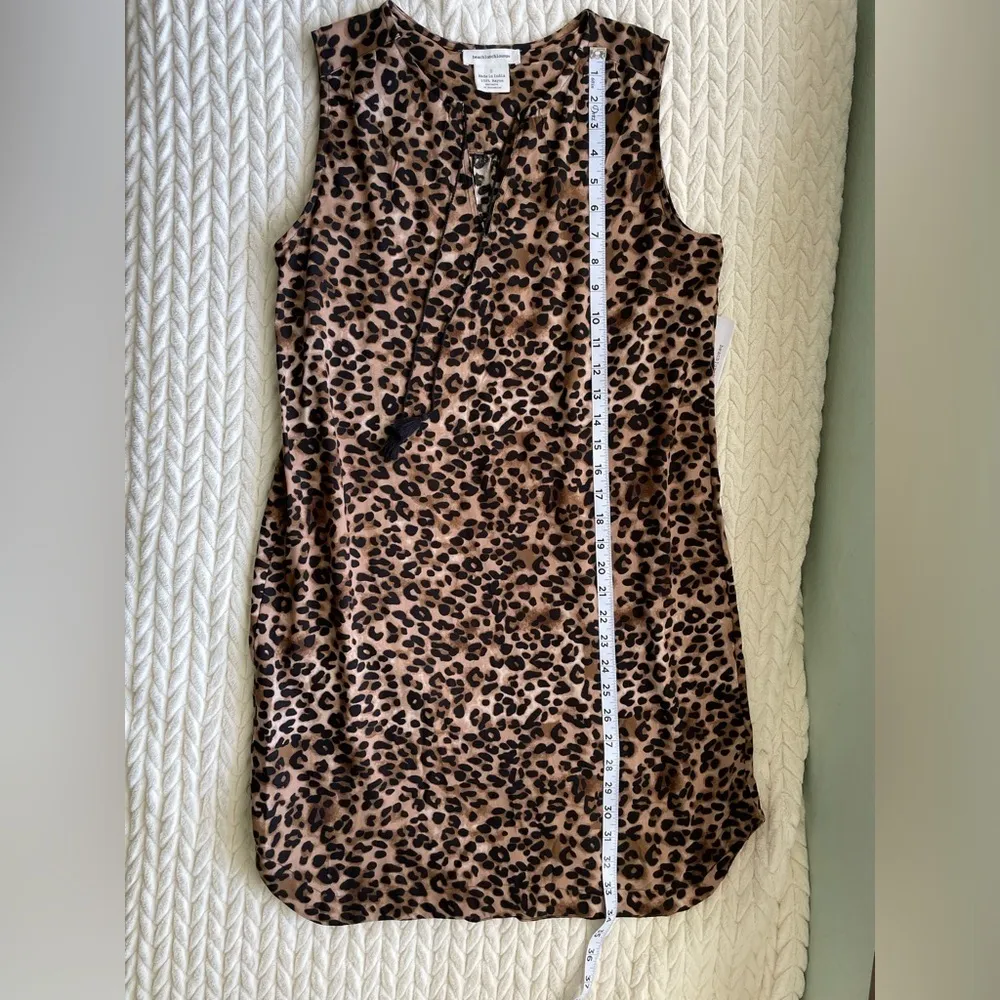 NEW beachlunchlounge  Leopard Print Dress Size Small - Image 6