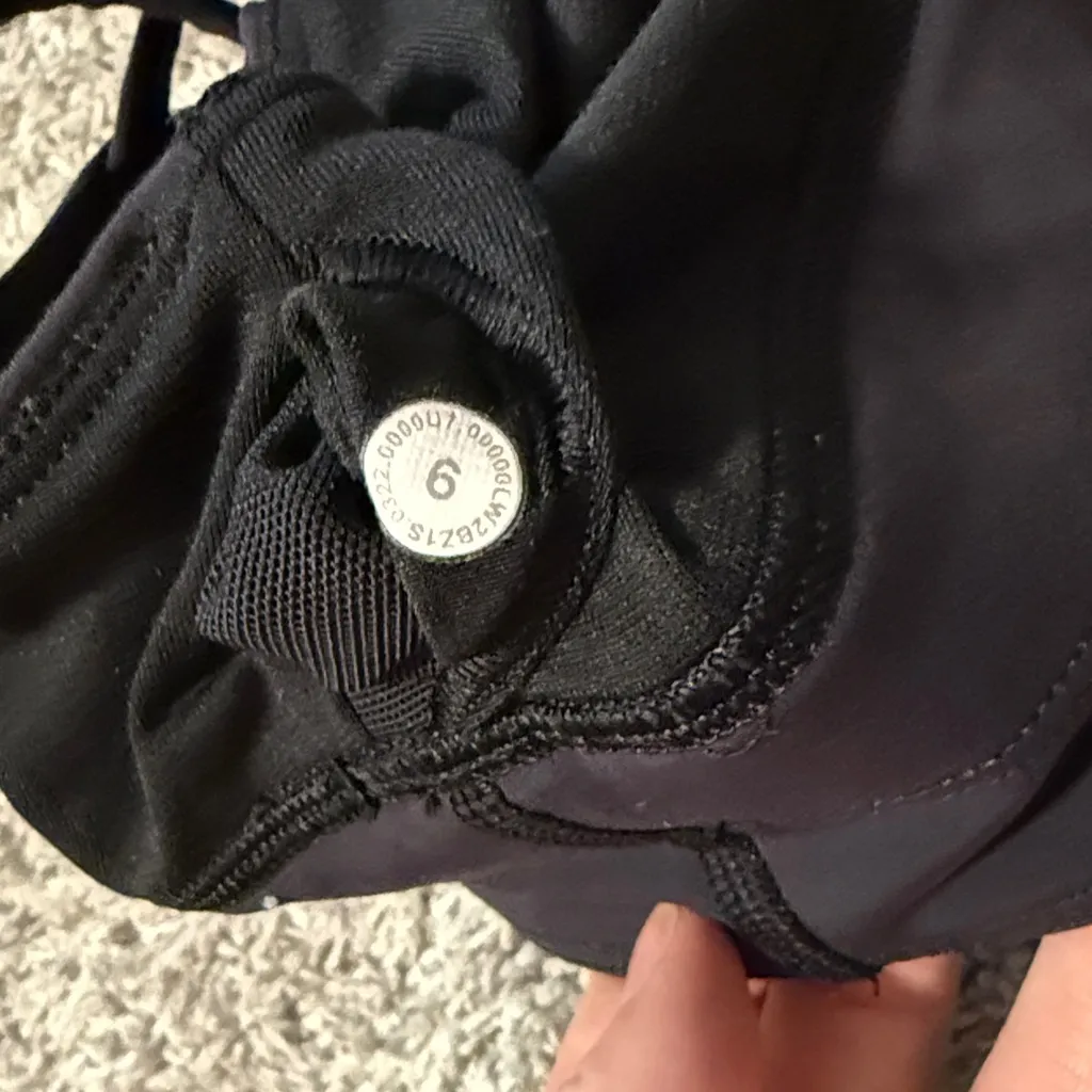 Lululemon Longline Black Sports Bra - Image 3