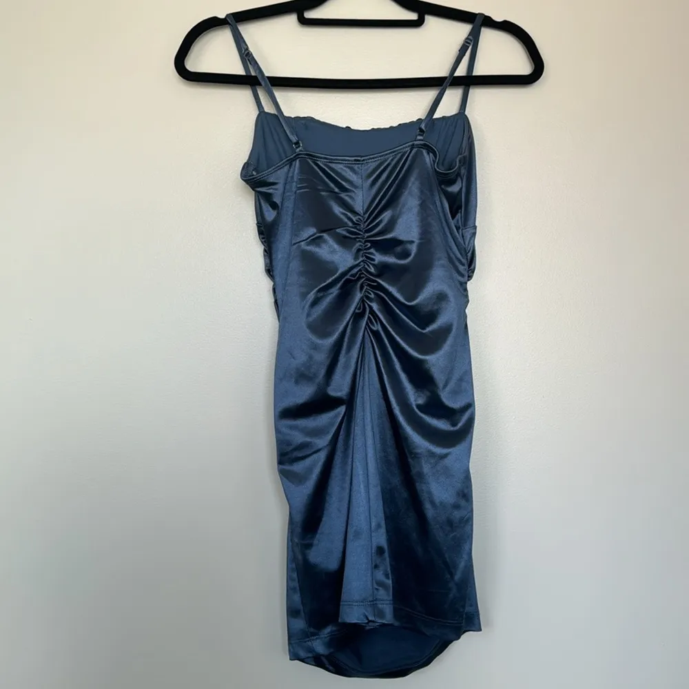 Emerald Sundae Satin Mini Dress Size S - Image 5