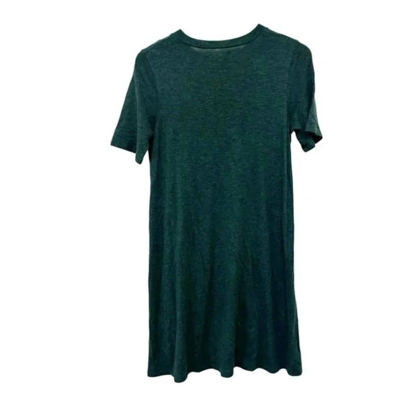 Madewell Green Boxy T Shirt Dress Sz M - Image 5