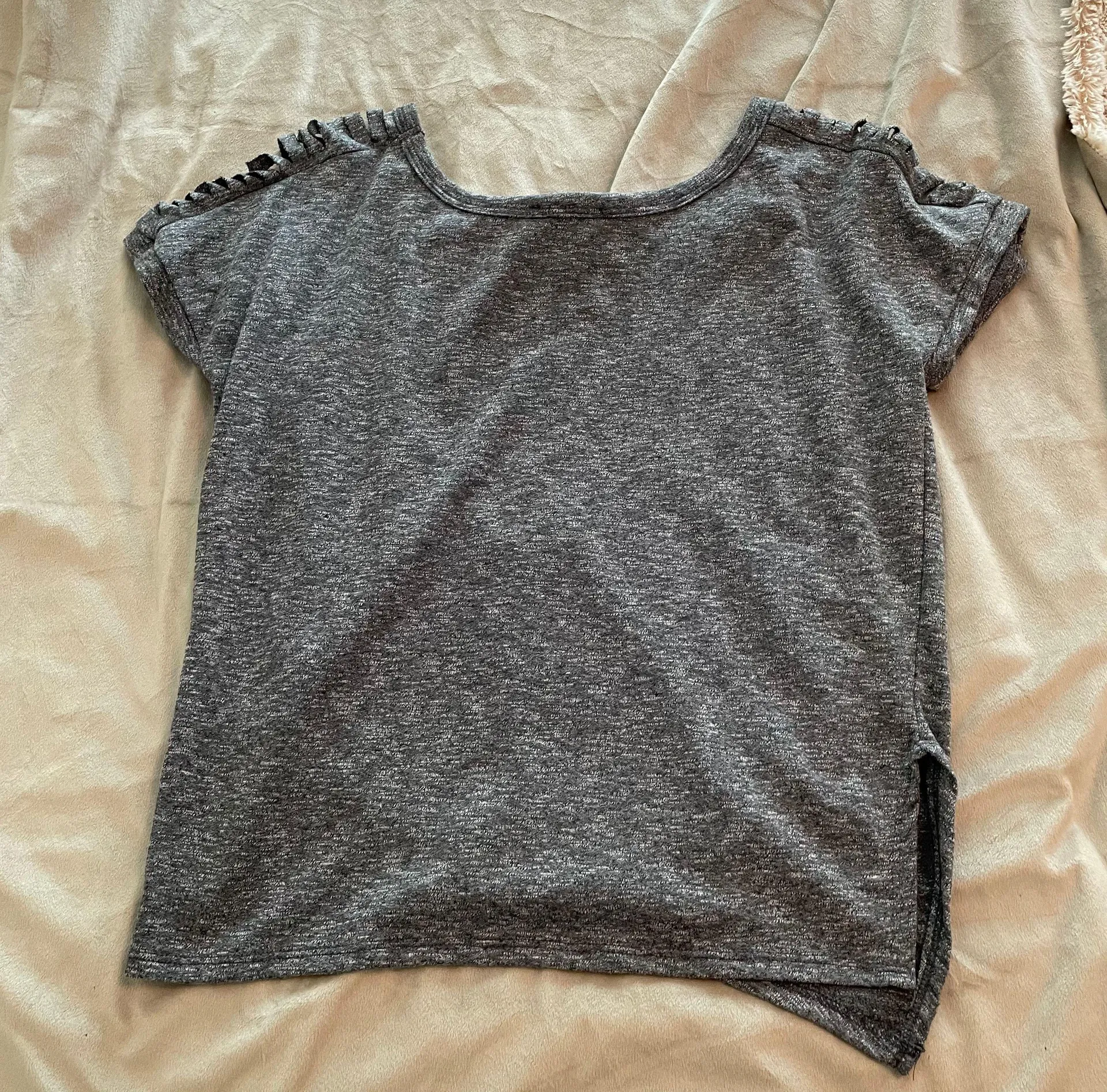 Asymmetrical Short Sleeve Top - Image 5