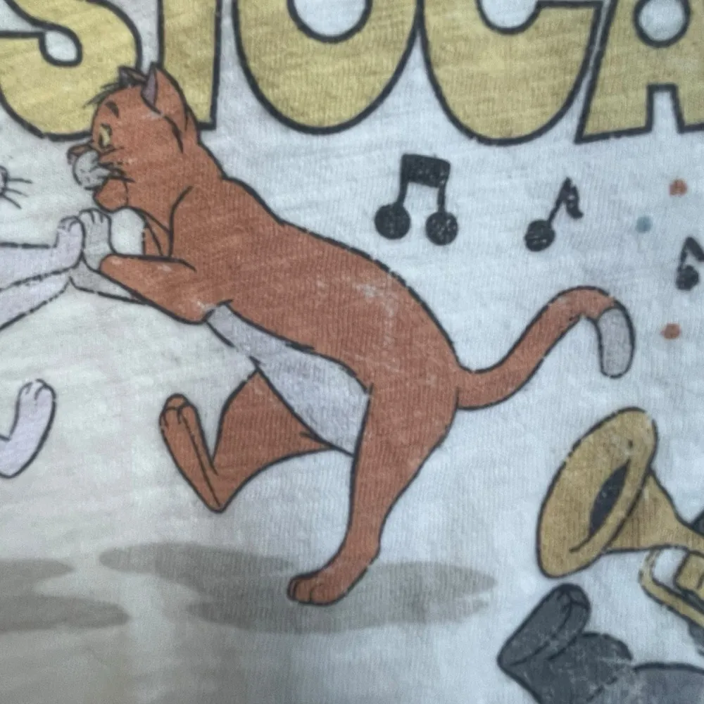 Disney The Aristocats T-Shirt Womens Small Movie Poster Vintage Style Cotton - Image 11