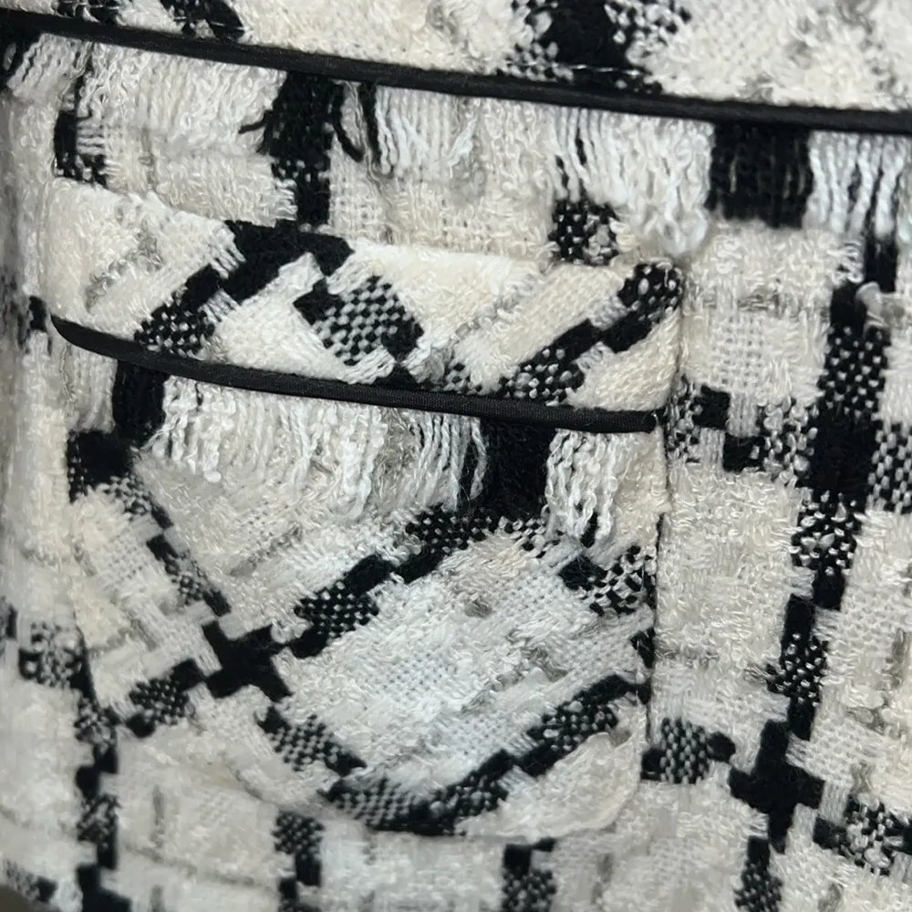 Cato Textured Tweed Blazer Jacket sz Medium - Image 14