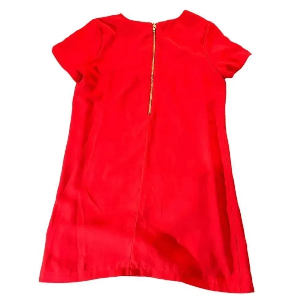 Lulu's Red A-Line Dress Size Large - Image 3