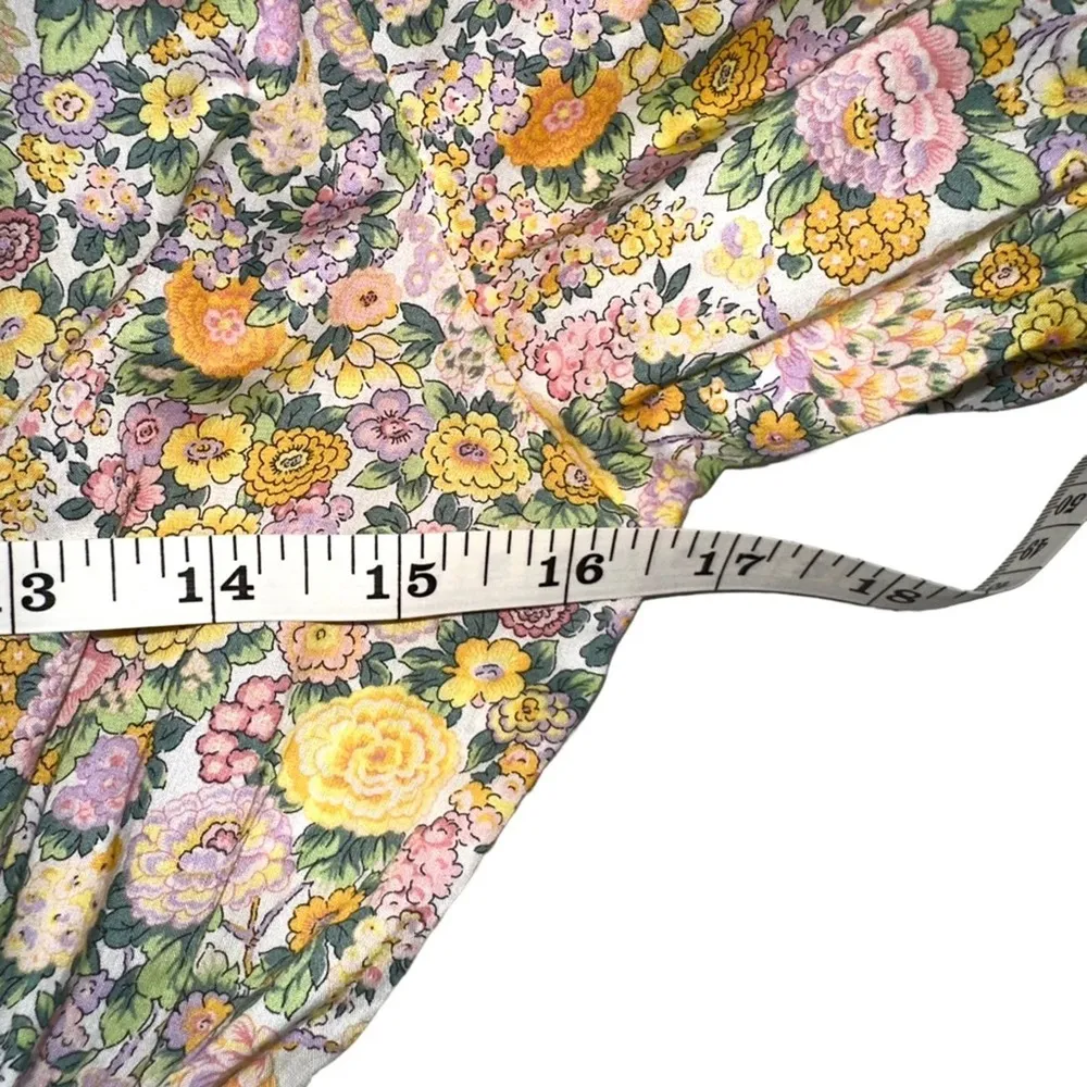 J.Crew Liberty Fabric Puff Sleeve Shirtdress in Liberty Elysian Day Floral SP - Image 7