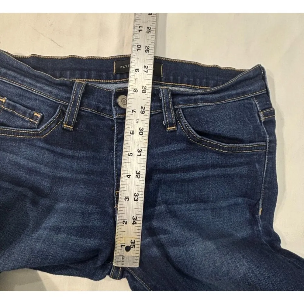 Flying Monkey Womens Skinny Jeans Size 27 Blue Denim Made in USA - Image 9
