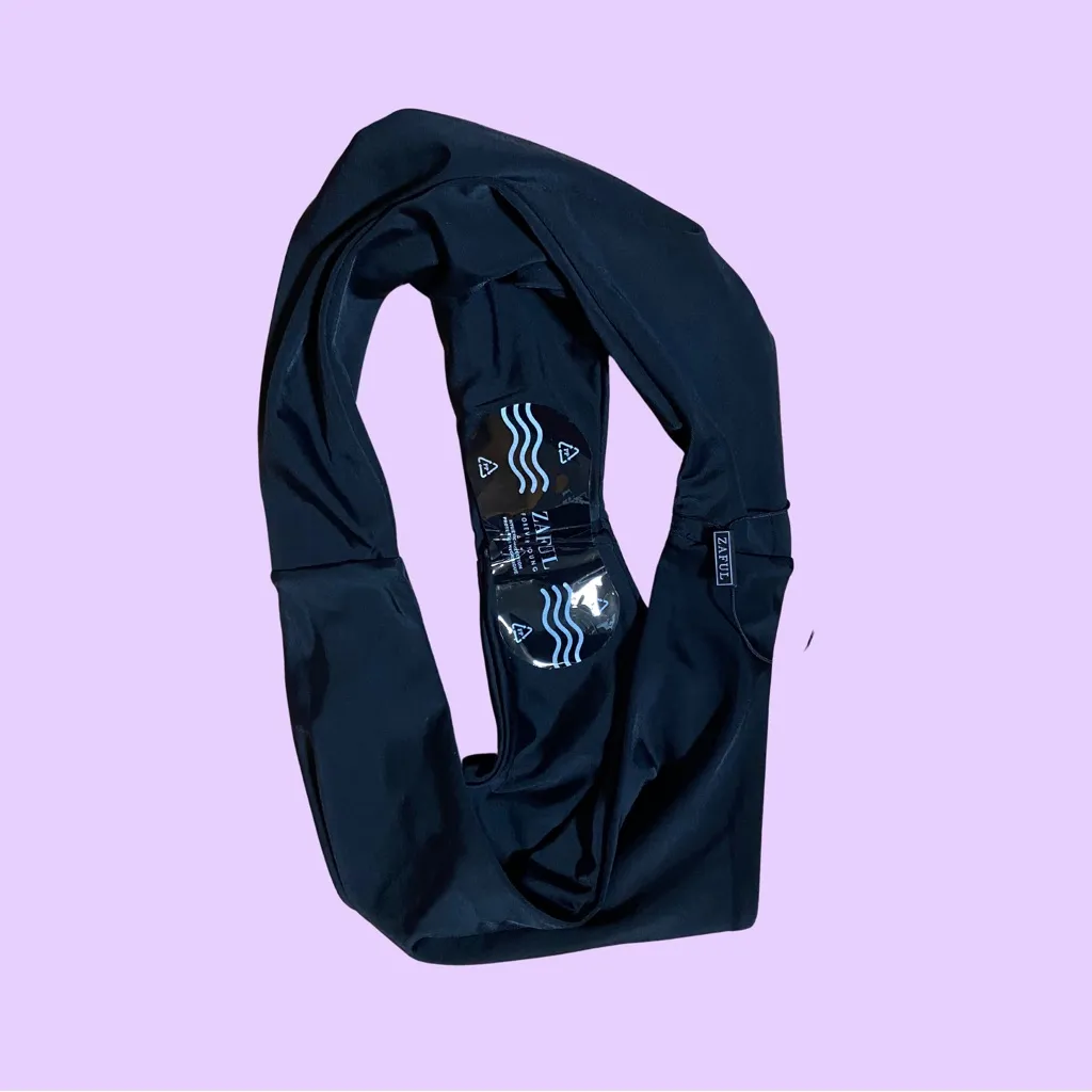 Zaful Black High Legged High Waisted Bikini Swimsuit Bottoms 🔥 - Image 3