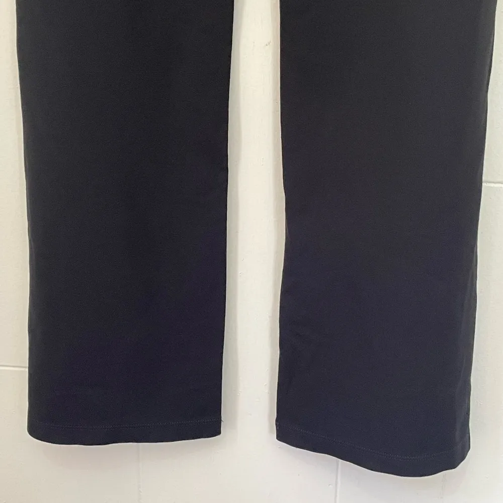 Betabrand Classic Dress Pants Yoga Pants Bootcut Black ~ Women’s Size L Petite - Image 9